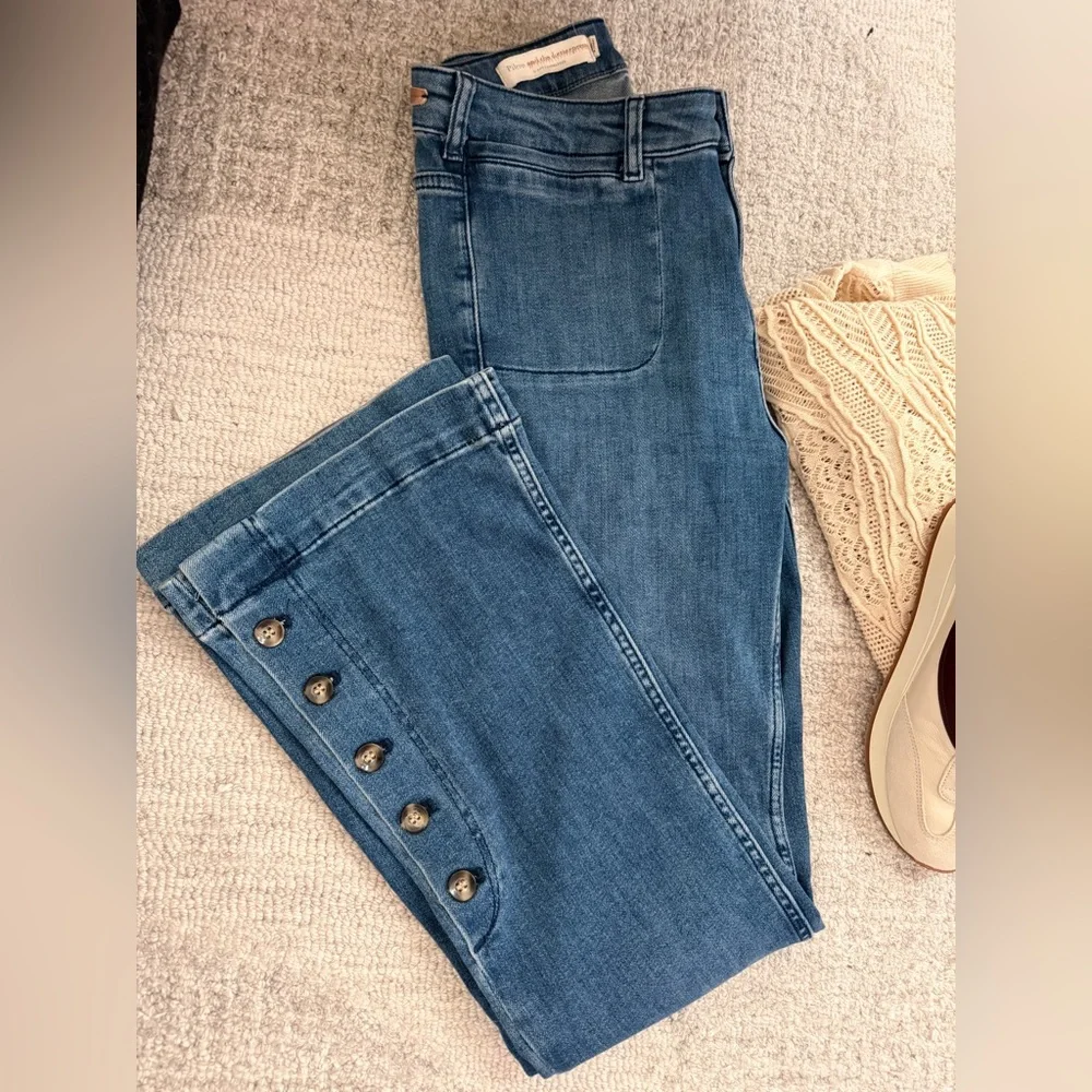 Anthropologie Pilcro Flare Jeans - Picture 4 of 15